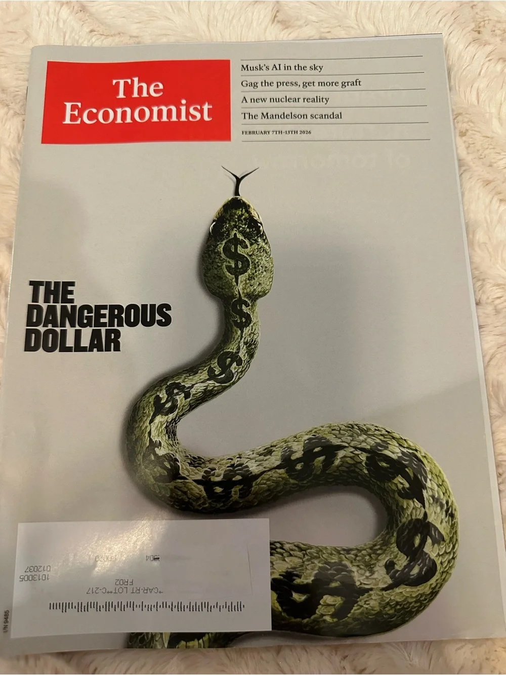 Lot Of 12 Magazines The Economist Architectural Digest New York People 2025-2026